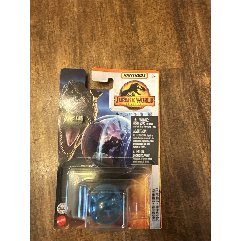 Matchbox Jurassic World Gyrosphere Blue